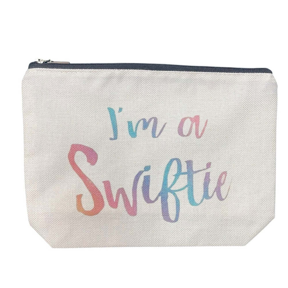 I’m a Swiftie Taylor Swift Fan Zippered Makeup Bag